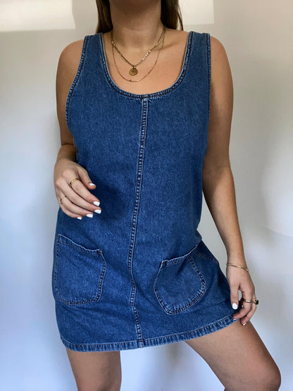 Bill Blass Denim Dress Size M/L