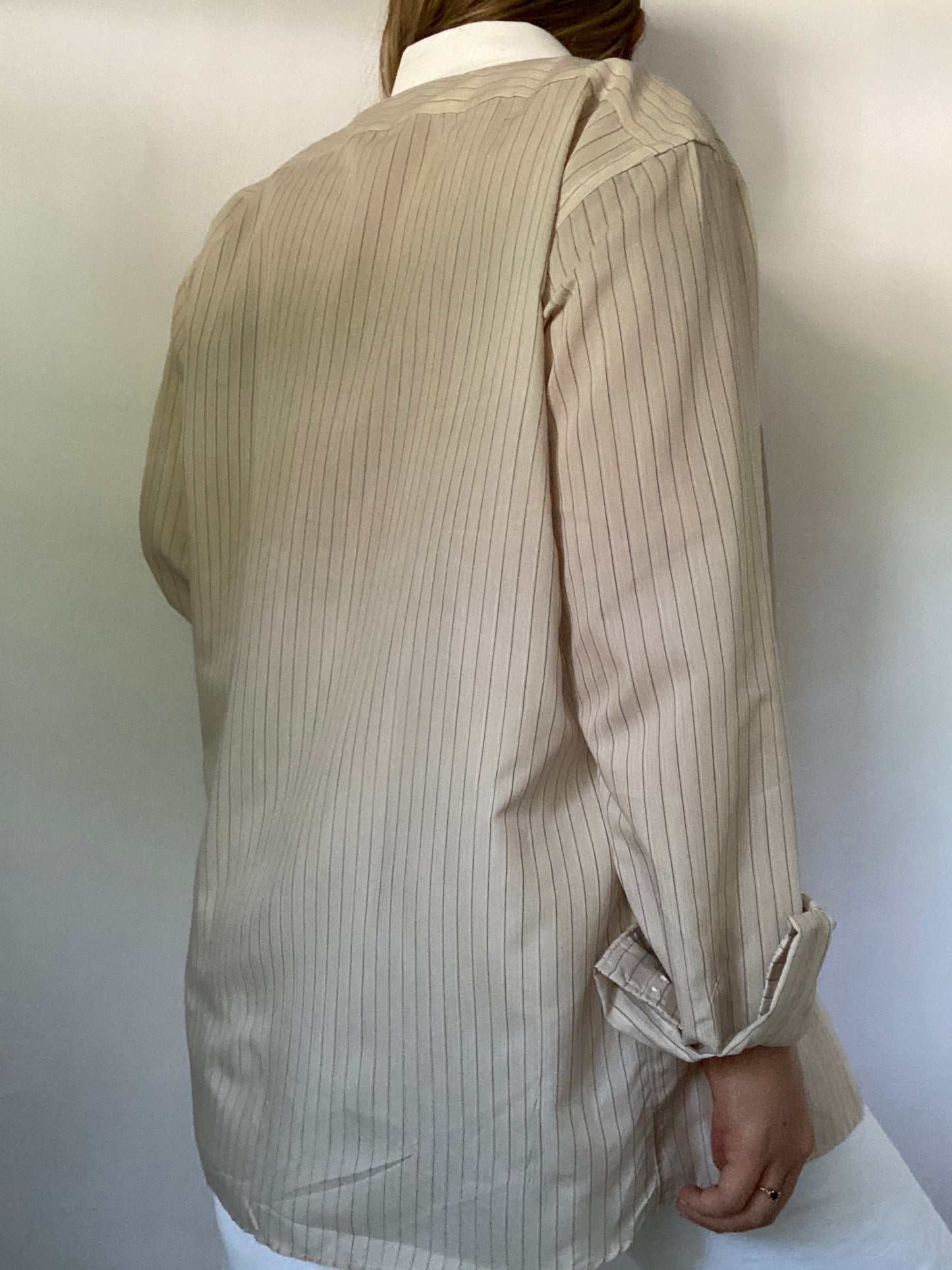 Christian Dior Pinstripe Button Down Size S