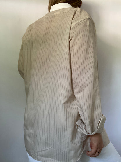 Christian Dior Pinstripe Button Down Size S