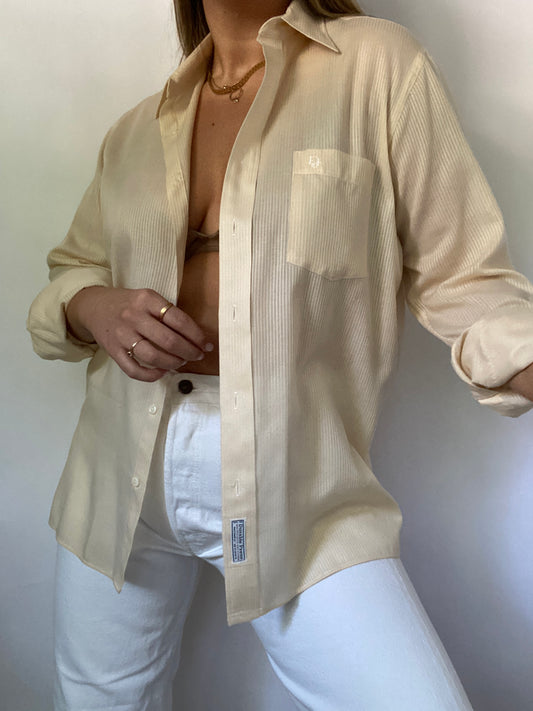 Christian Dior Logo Button Down Size S/M