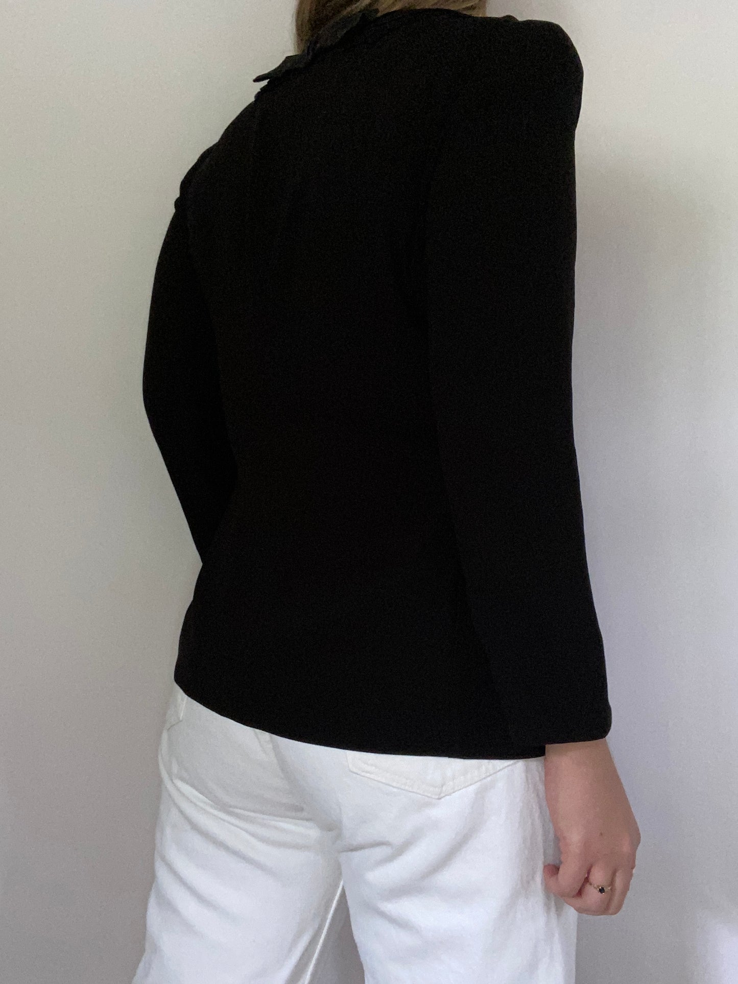 Prada Elevated Black Blazer Size M