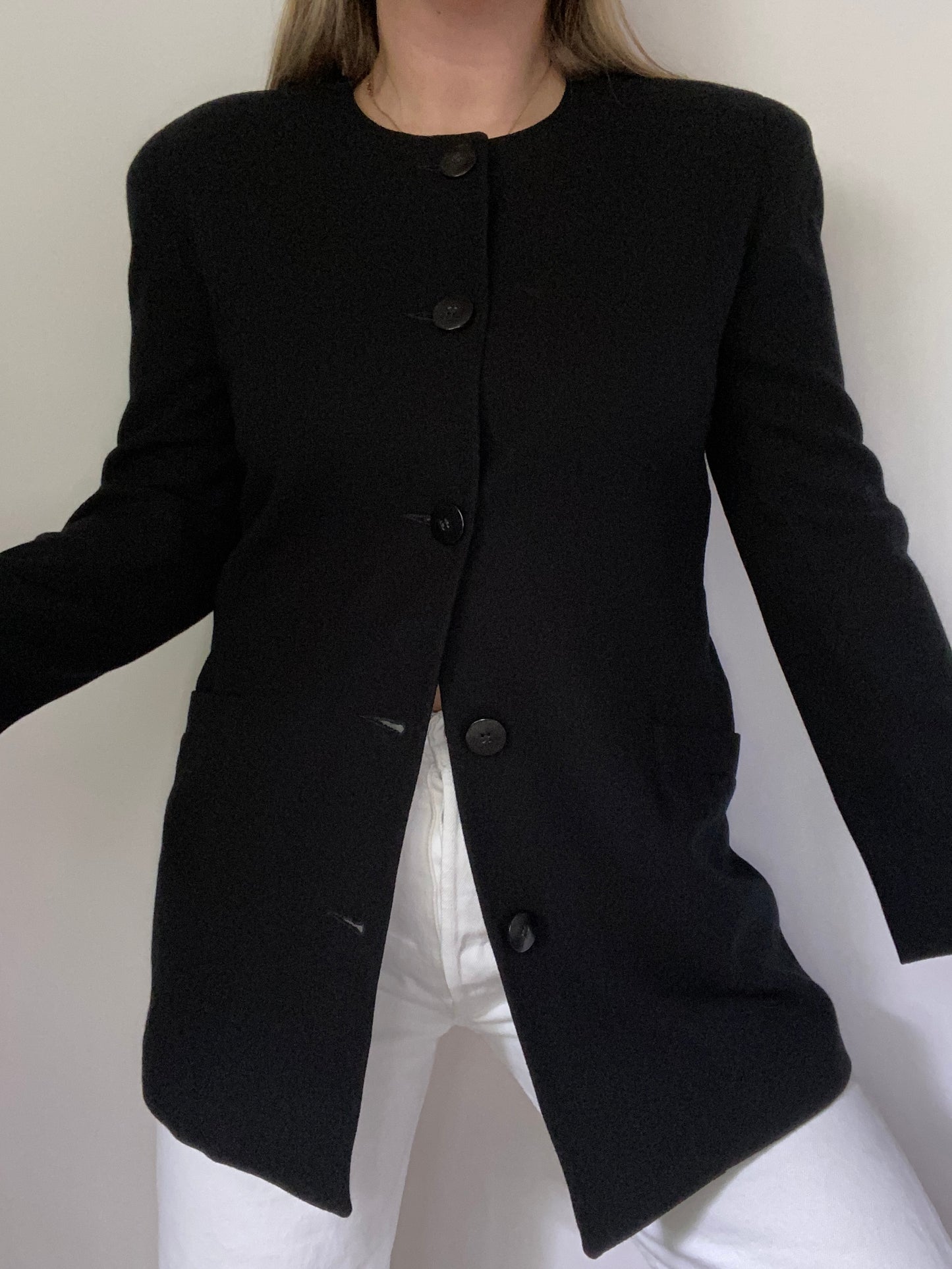 Christian Dior Black Blazer Jacket Size M