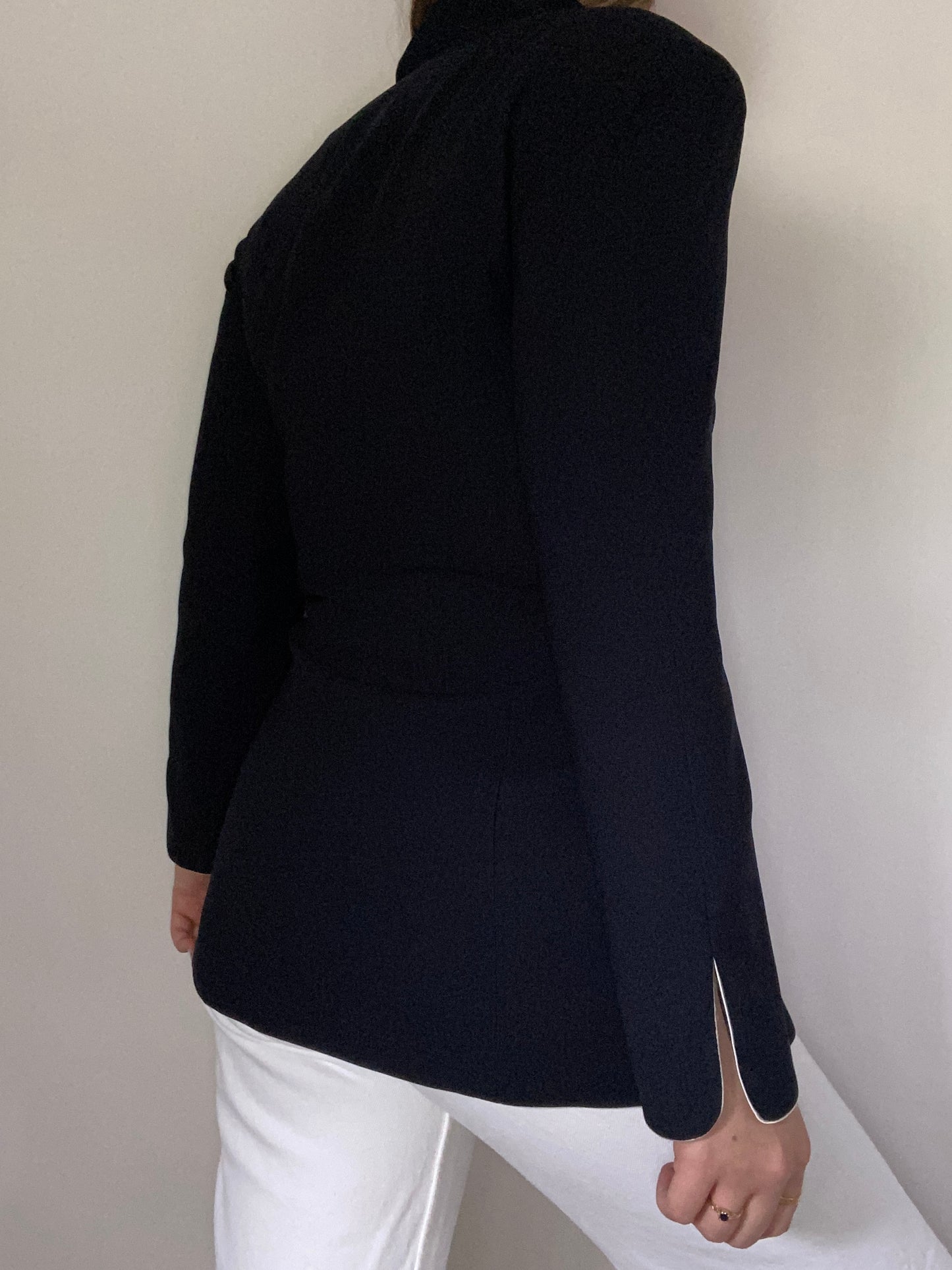 Christian Dior Contrast Blazer Jacket Size 6