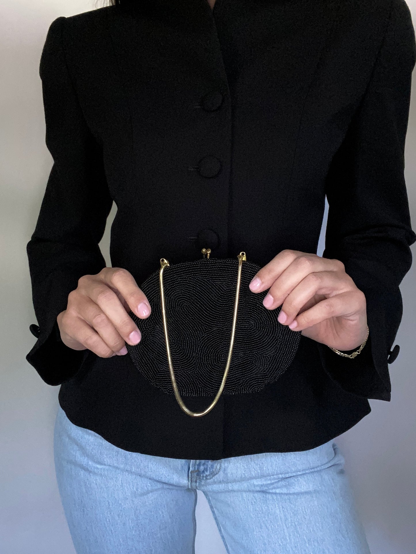 Neiman Marcus Hand Beaded Evening Bag
