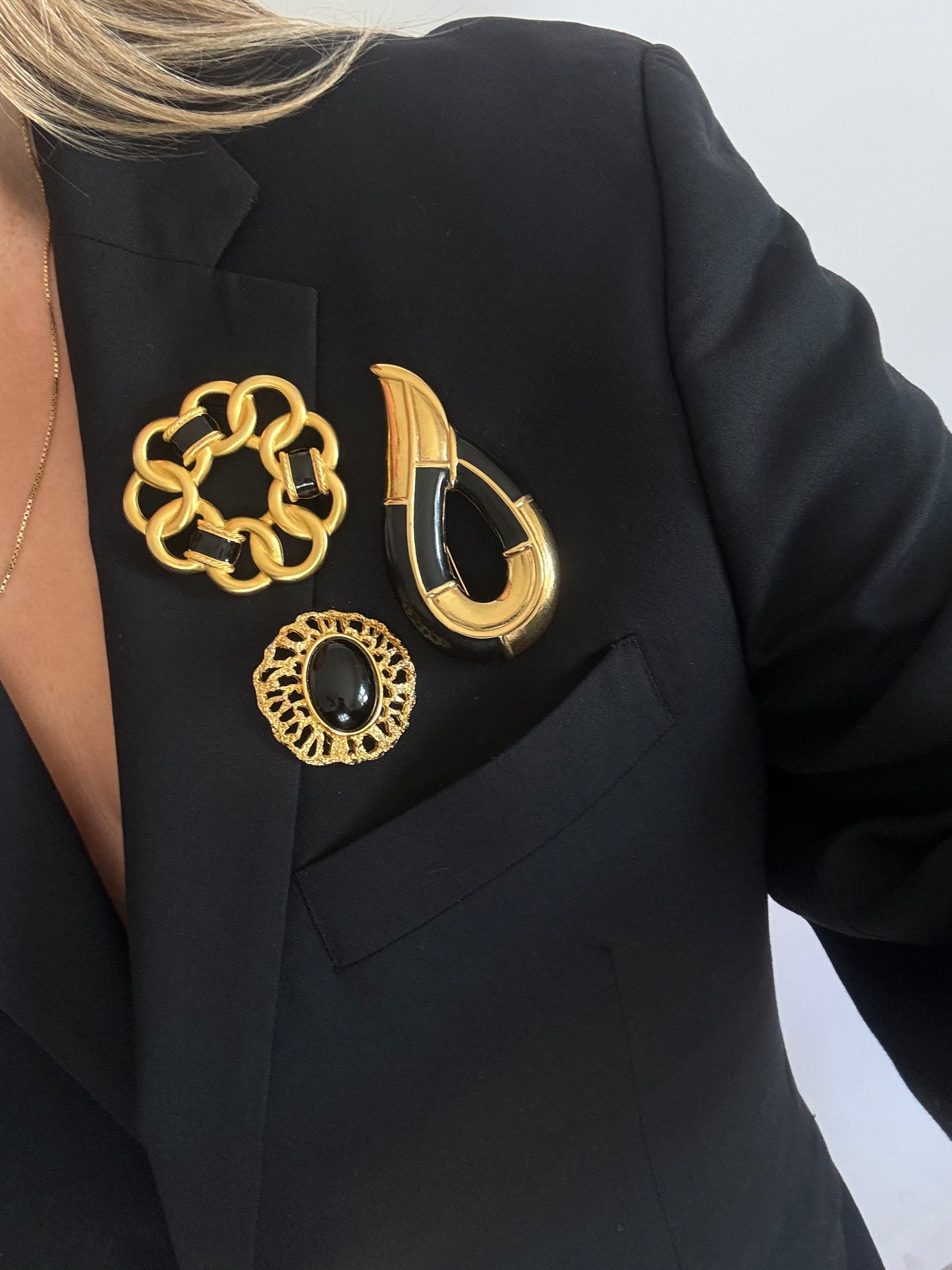 Givenchy Droplet Brooch
