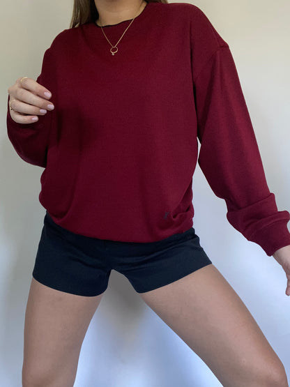 Yves Saint Laurent Logo Pullover Size M