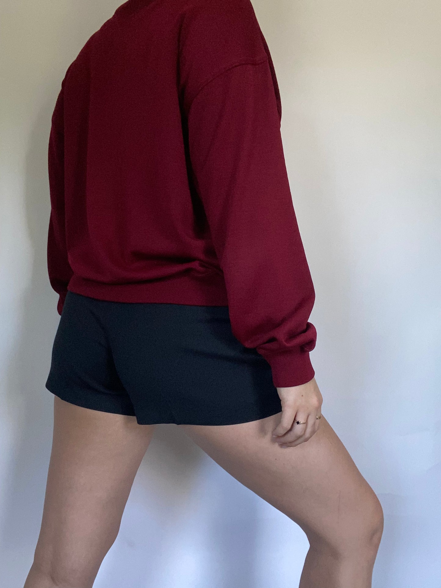 Yves Saint Laurent Logo Pullover Size M