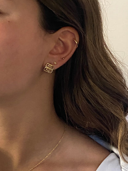 Givenchy Monogram Logo Jewelry Set