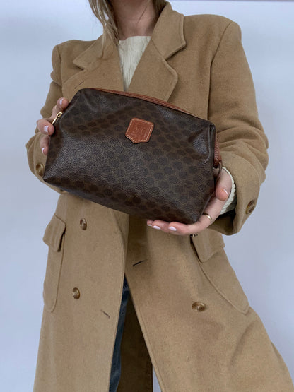 Celine Triomphe Canvas Pouch