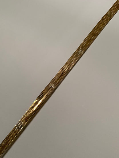 Deadstock Rare Christian Dior Gold Green Cabochon Chain Belt Size S