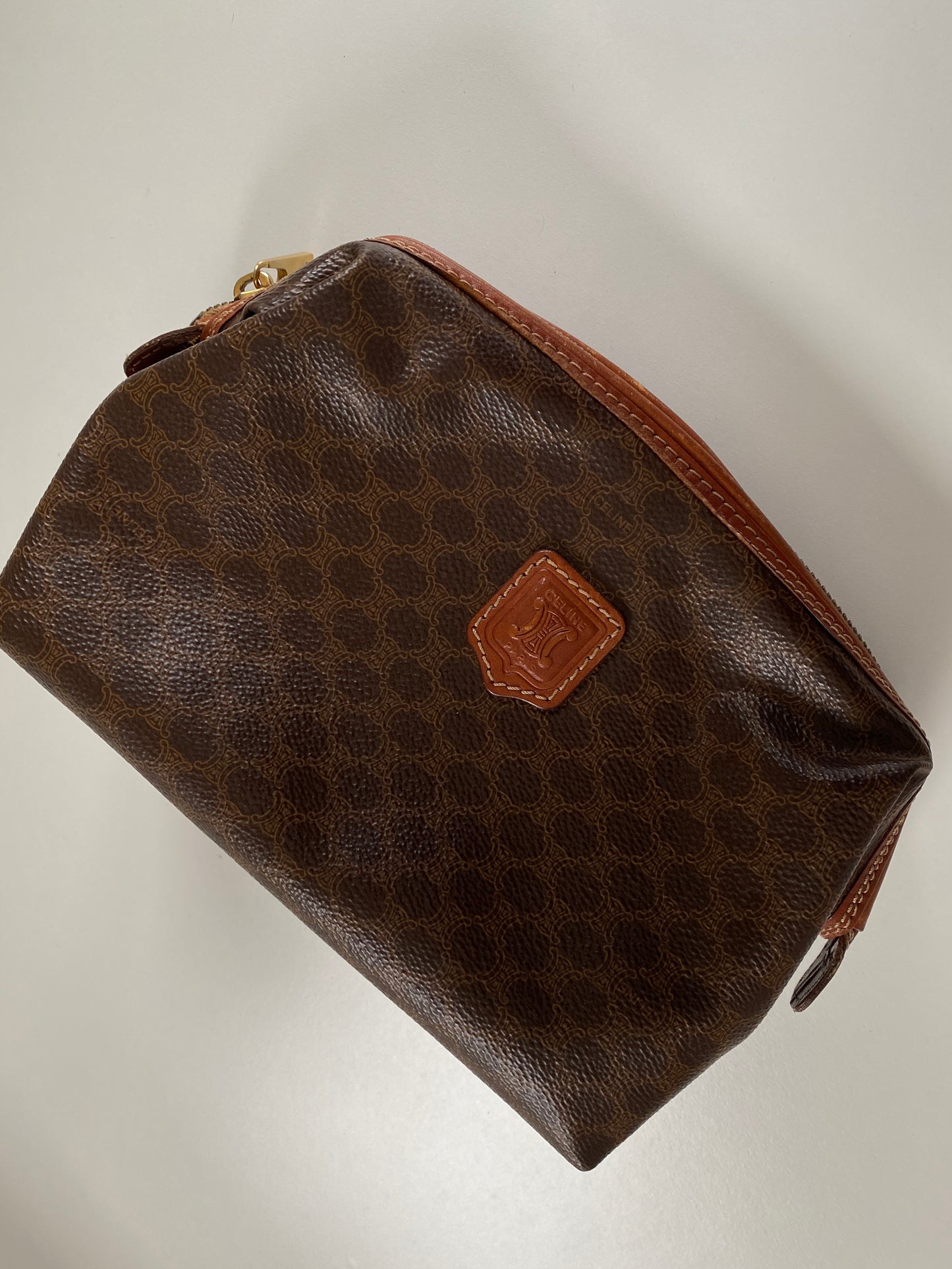 Celine Triomphe Canvas Pouch