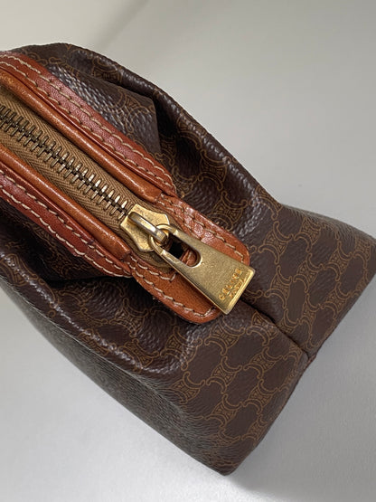 Celine Triomphe Canvas Pouch