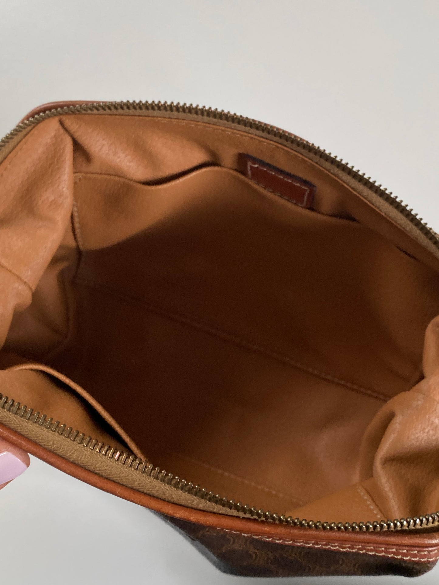 Celine Triomphe Canvas Pouch