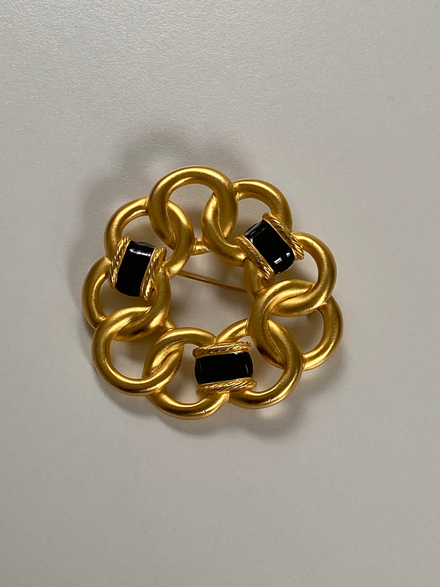 Givenchy Circle Link Brooch