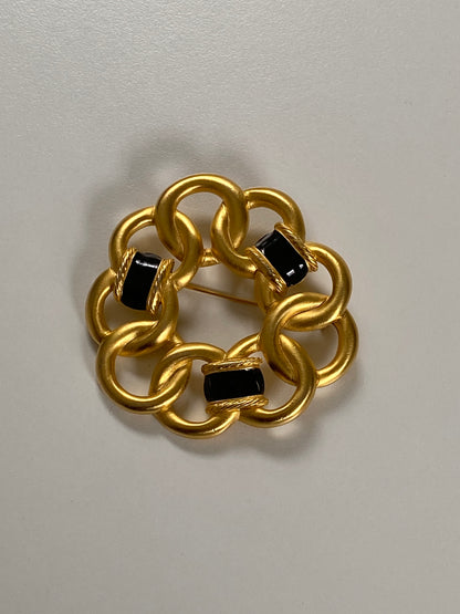 Givenchy Circle Link Brooch
