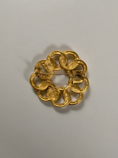 Givenchy Circle Link Brooch