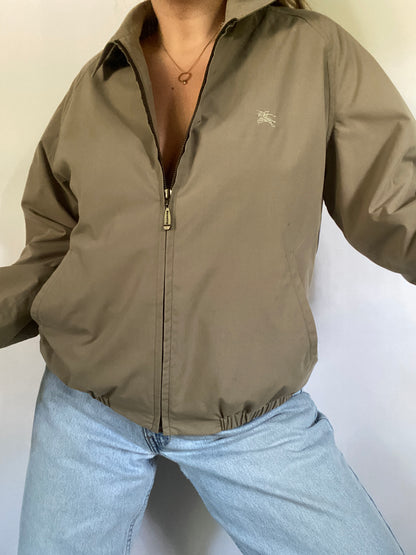 Vintage Burberry Bomber Jacket Size M