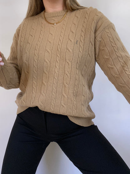 Yves Saint Laurent Lambswool Sweater Size M