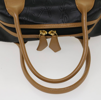 Yves Saint Laurent Leather Logo Handbag