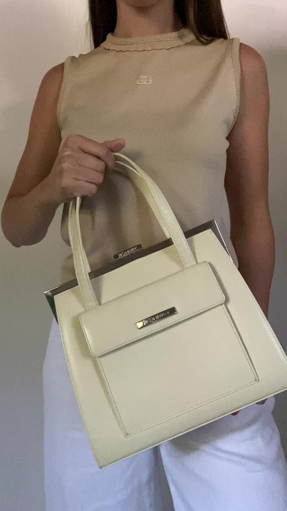 Yves Saint Laurent Leather Frame Bag
